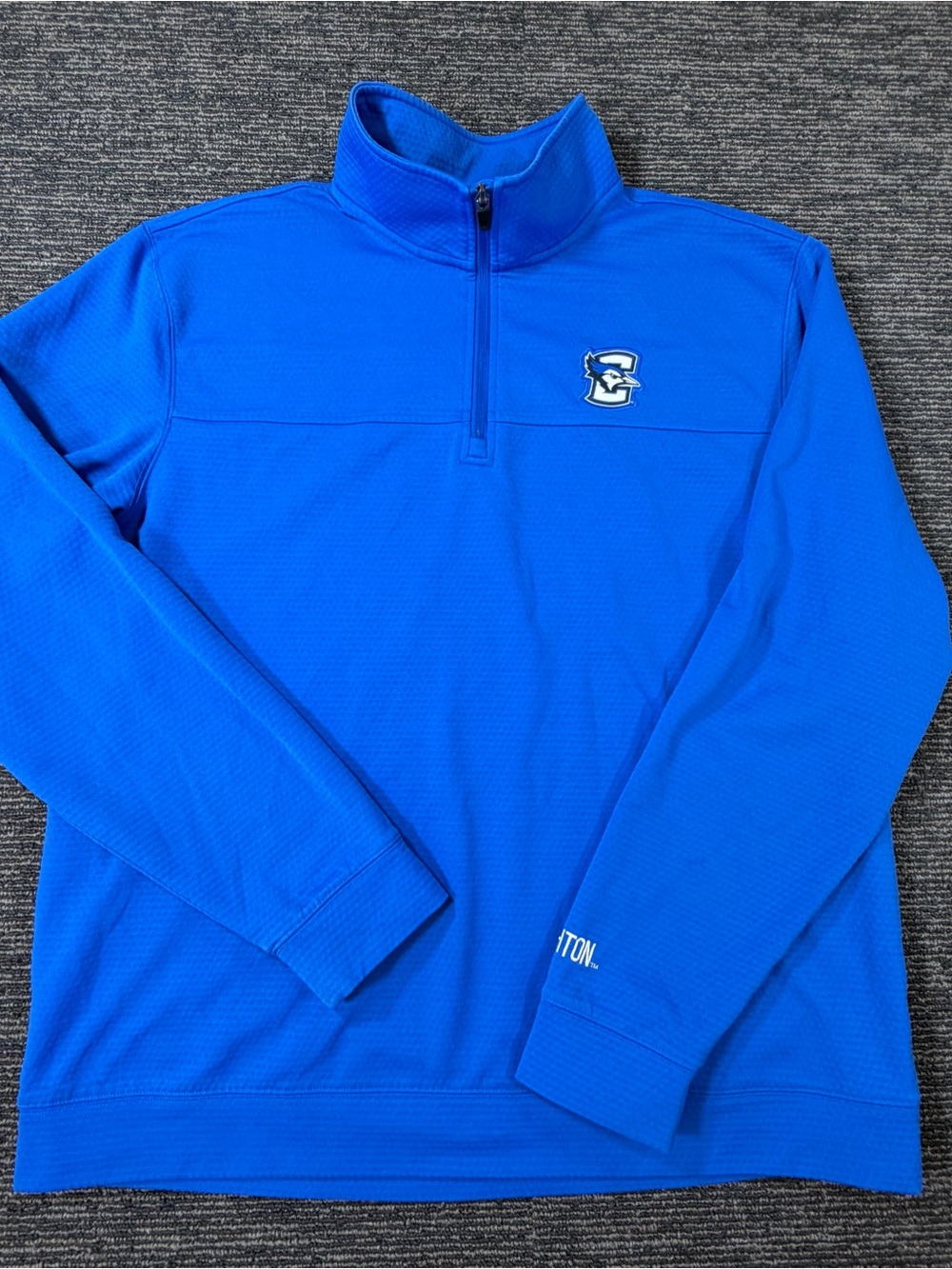 Creighton University XL Men's 1/4 Zip Pullover Jacket